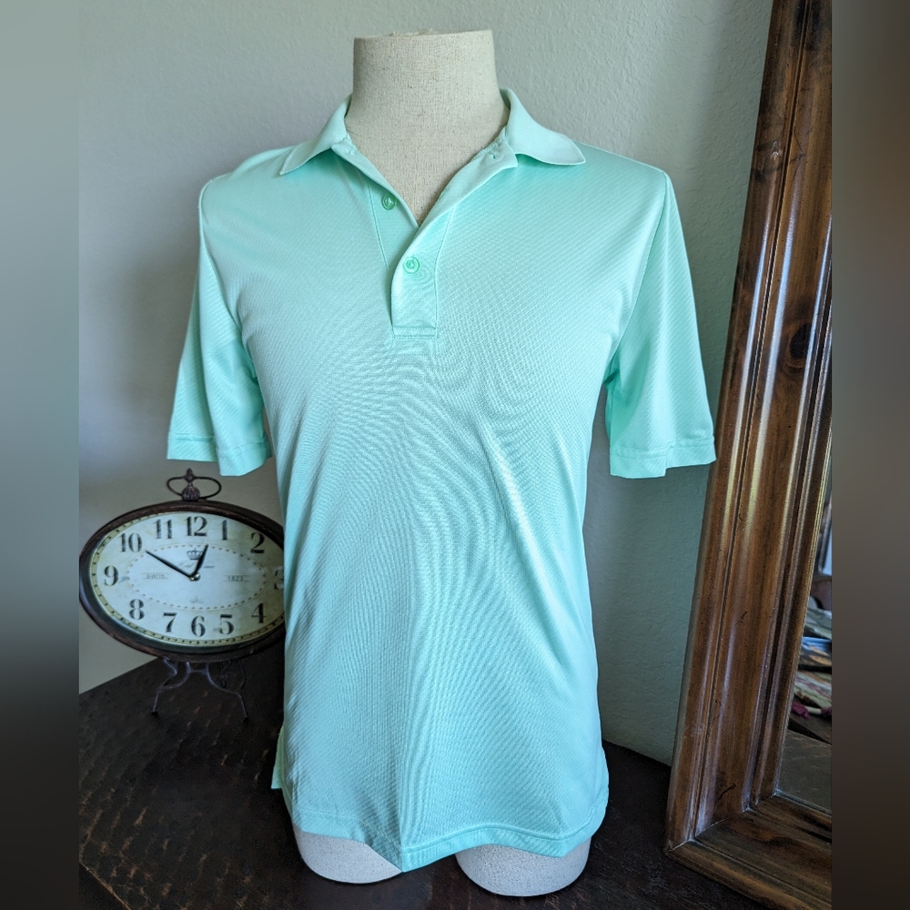 Men's Soft Green Polo Shirt
